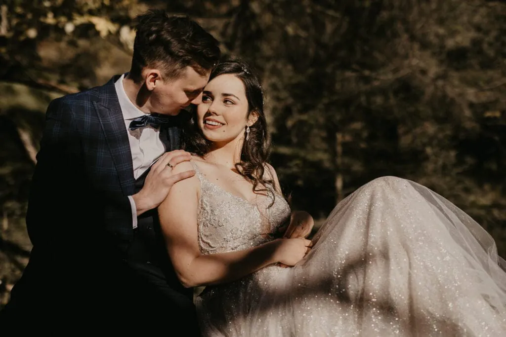 ślubna sesja plenerowa szczawnica