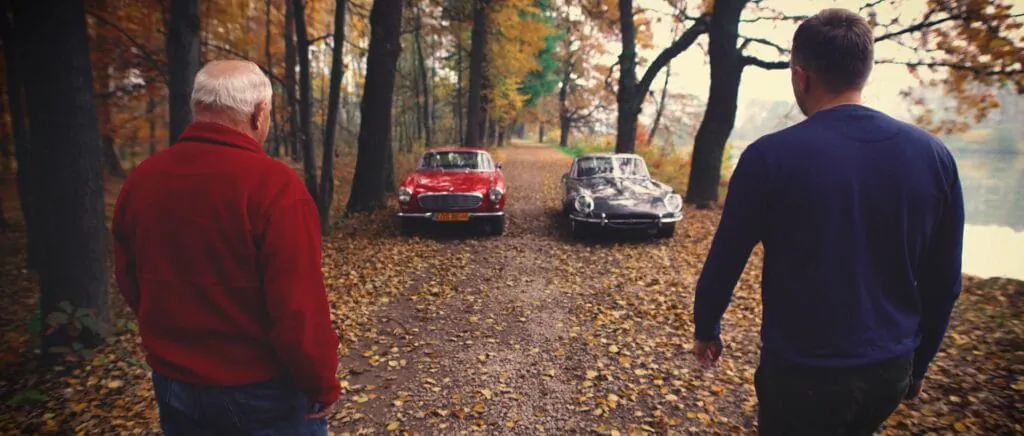 filmy promocyjne, Jaguar e-type, Volvo P1800 S