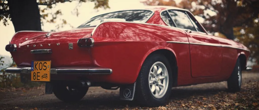 filmy promocyjne, Jaguar e-type, Volvo P1800 S