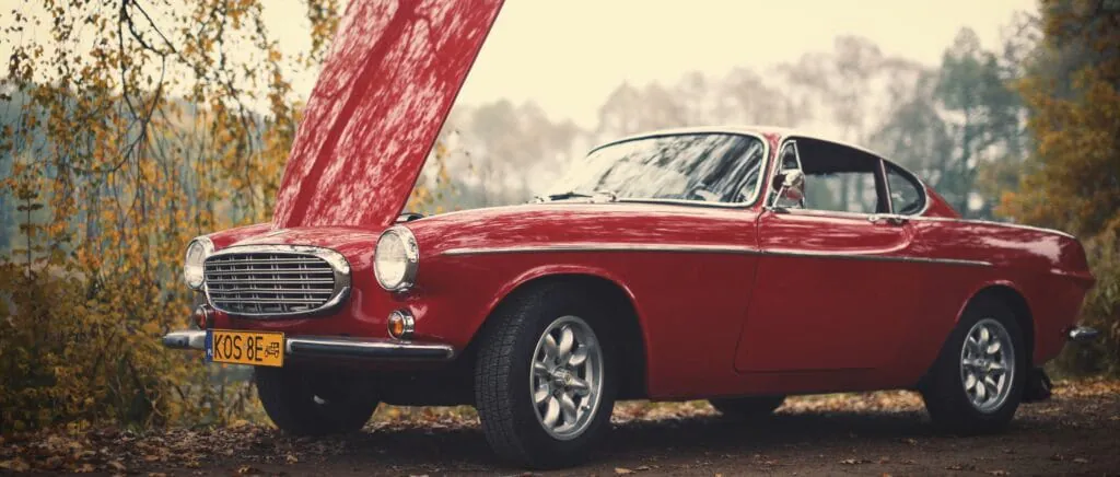 filmy promocyjne, Jaguar e-type, Volvo P1800 S