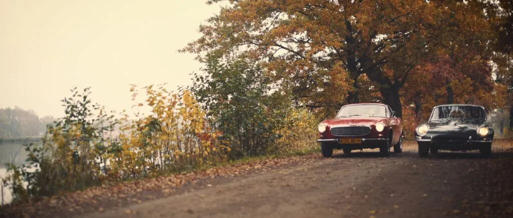 filmy promocyjne, Jaguar e-type, Volvo P1800 S