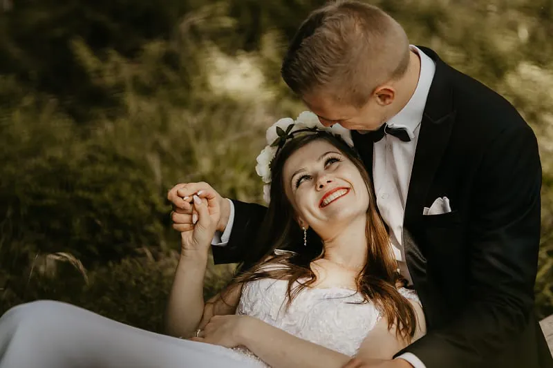 Sesja ślubna w górach Popradzki Staw