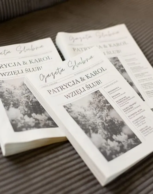 Projekt indywidualny Gazety Weselnej