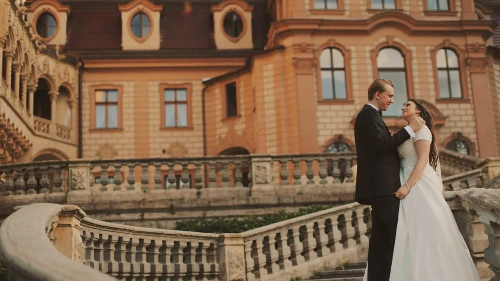 sesja ślubna Zamek Moszna