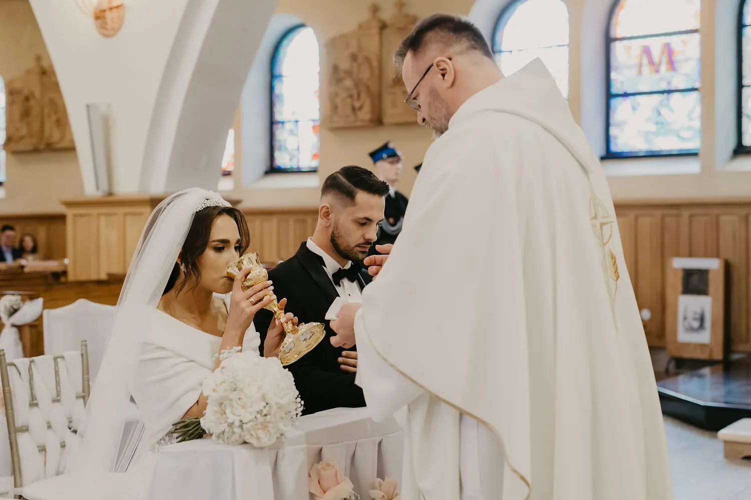 Emocje Gabrysi i Dominika w dniu ślubu