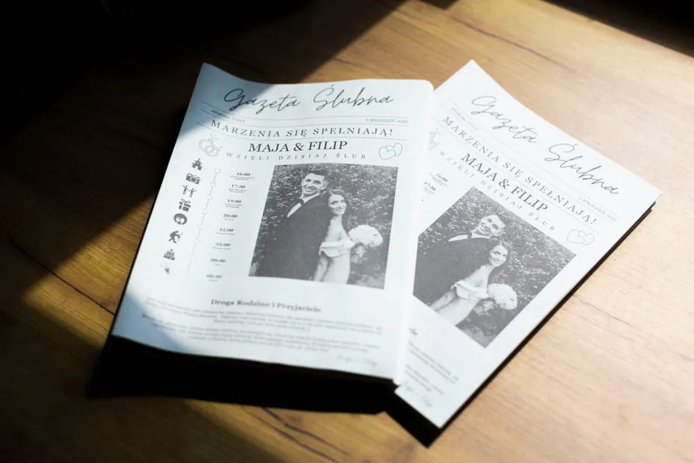 Wydrukowana Gazeta Weselna — egzemplarz 5